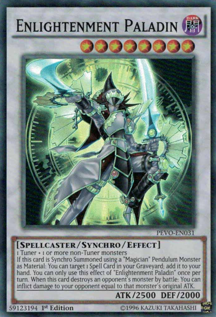 Enlightenment Paladin [PEVO-EN031] Super Rare | Odin's Place