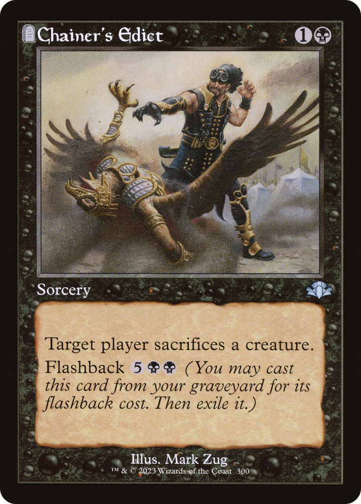 Chainer's Edict (Retro) [Dominaria Remastered] | Odin's Place