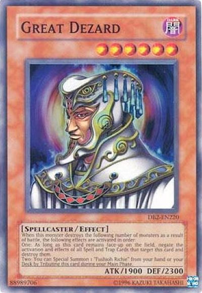 Great Dezard [DB2-EN220] Super Rare | Odin's Place