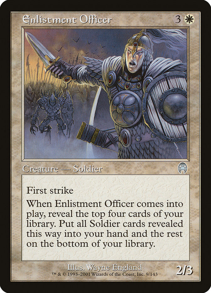 Enlistment Officer (9) [Apocalypse] | Odin's Place