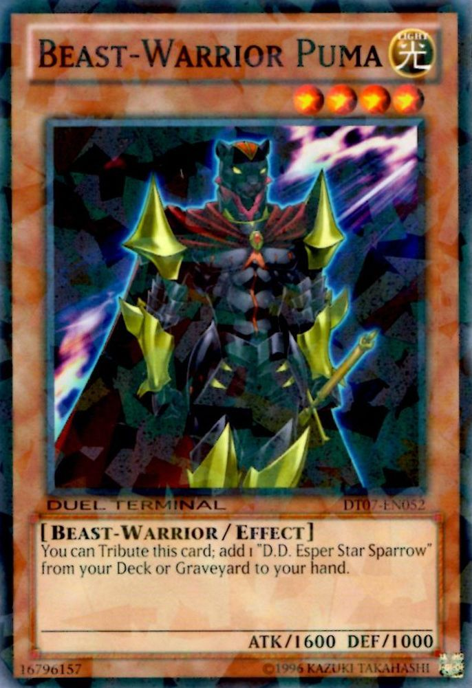 Beast-Warrior Puma [DT07-EN052] Common | Odin's Place