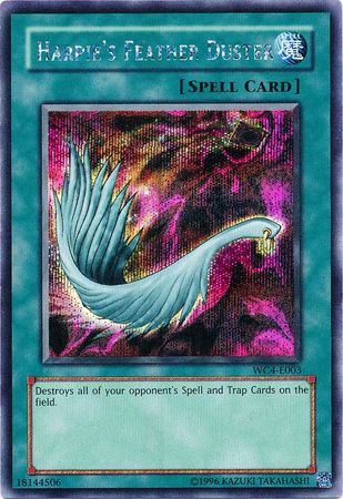 Harpie's Feather Duster [WC4-E003] Prismatic Secret Rare | Odin's Place