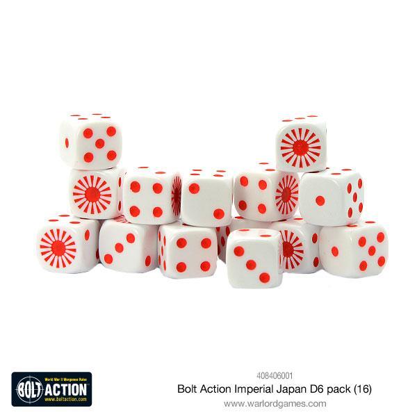 Bolt Action: Imperial Japanese Dice Set | Odin's Place