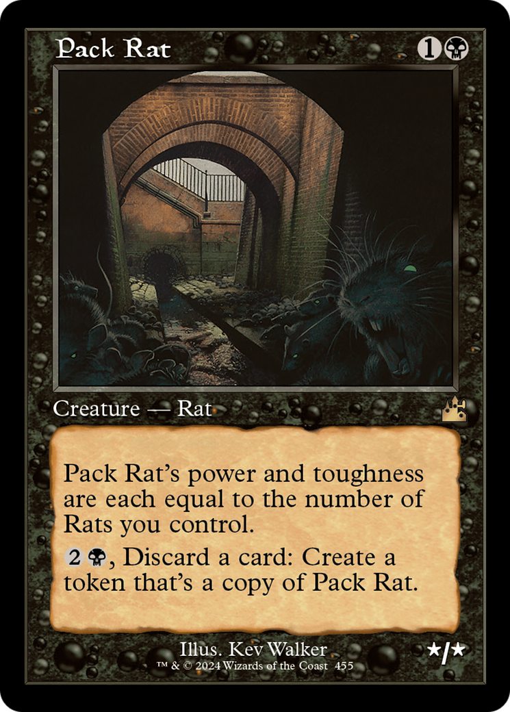 Pack Rat (Retro Frame) [Ravnica Remastered] | Odin's Place