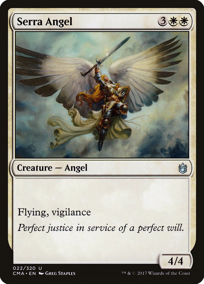 Serra Angel (22) [Commander Anthology] | Odin's Place