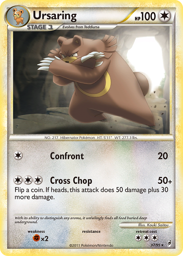 Ursaring (37/95) [HeartGold & SoulSilver: Call of Legends] | Odin's Place