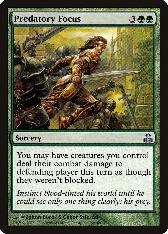 Predatory Focus (92) [Guildpact] | Odin's Place