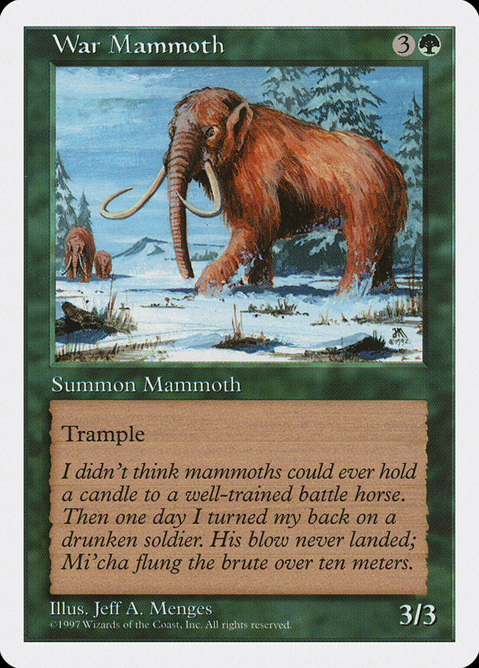 War Mammoth (340) [Fifth Edition] | Odin's Place