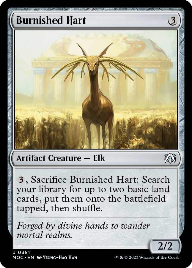 Burnished Hart [March of the Machine Commander] | Odin's Place
