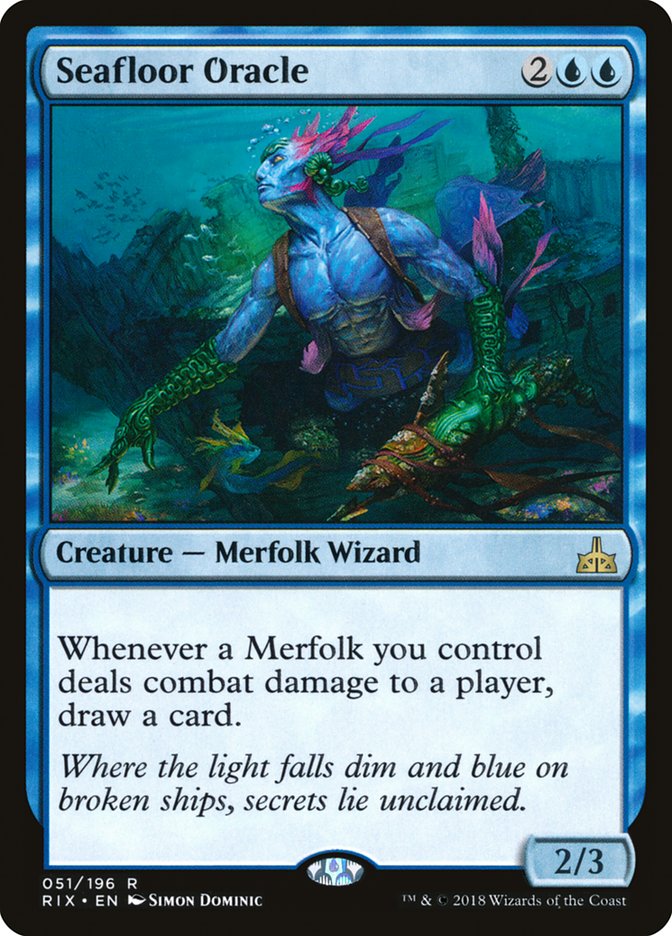 Seafloor Oracle (51) [Rivals of Ixalan] | Odin's Place
