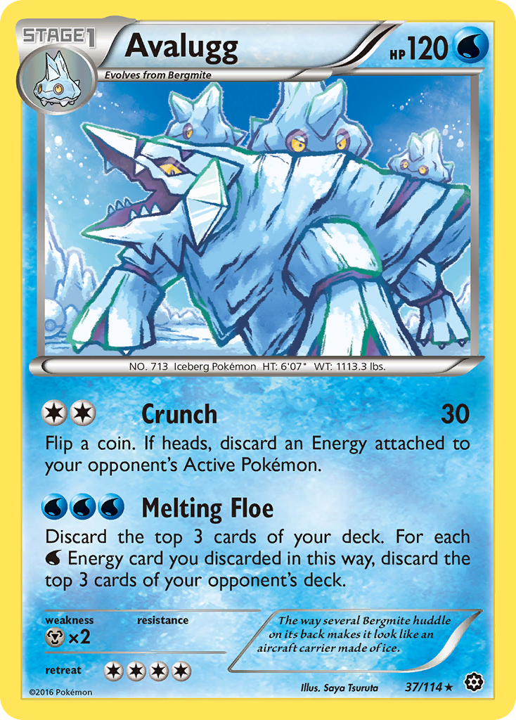 Avalugg (37/114) [XY: Steam Siege] | Odin's Place