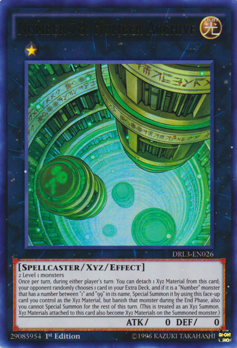 Number 78: Number Archive [DRL3-EN026] Ultra Rare | Odin's Place