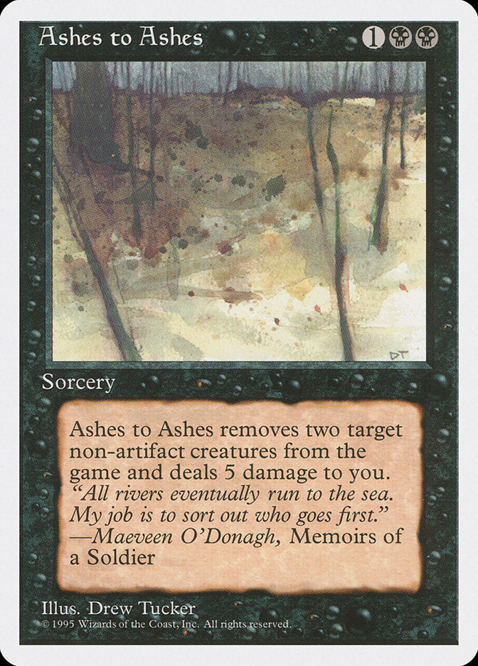 Ashes to Ashes (119) [Fourth Edition] | Odin's Place