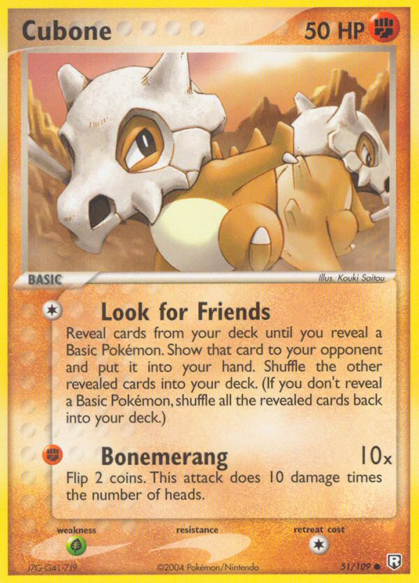 Cubone (51/109) [EX: Team Rocket Returns] | Odin's Place