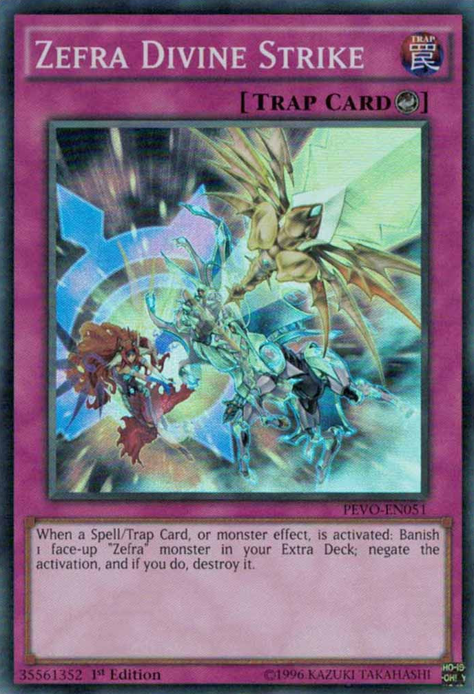 Zefra Divine Strike [PEVO-EN051] Super Rare | Odin's Place