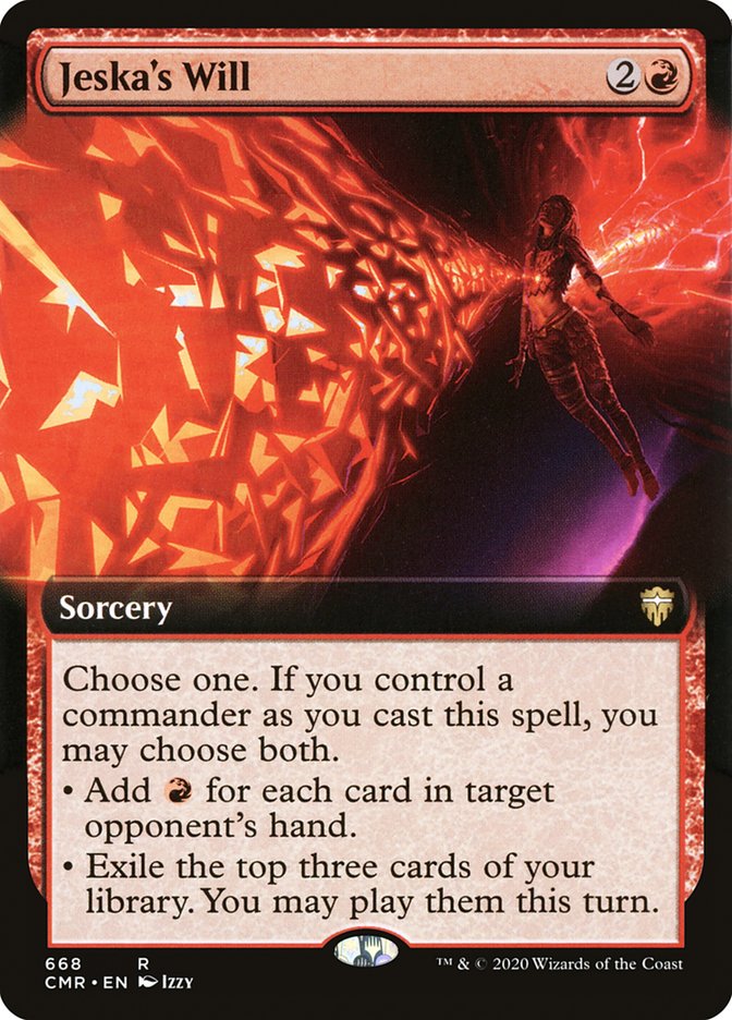 Jeska's Will (Extended Art) [Commander Legends] | Odin's Place