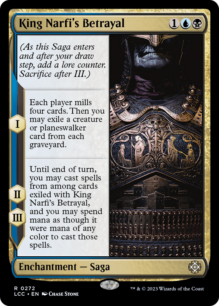 King Narfi's Betrayal [The Lost Caverns of Ixalan Commander] | Odin's Place
