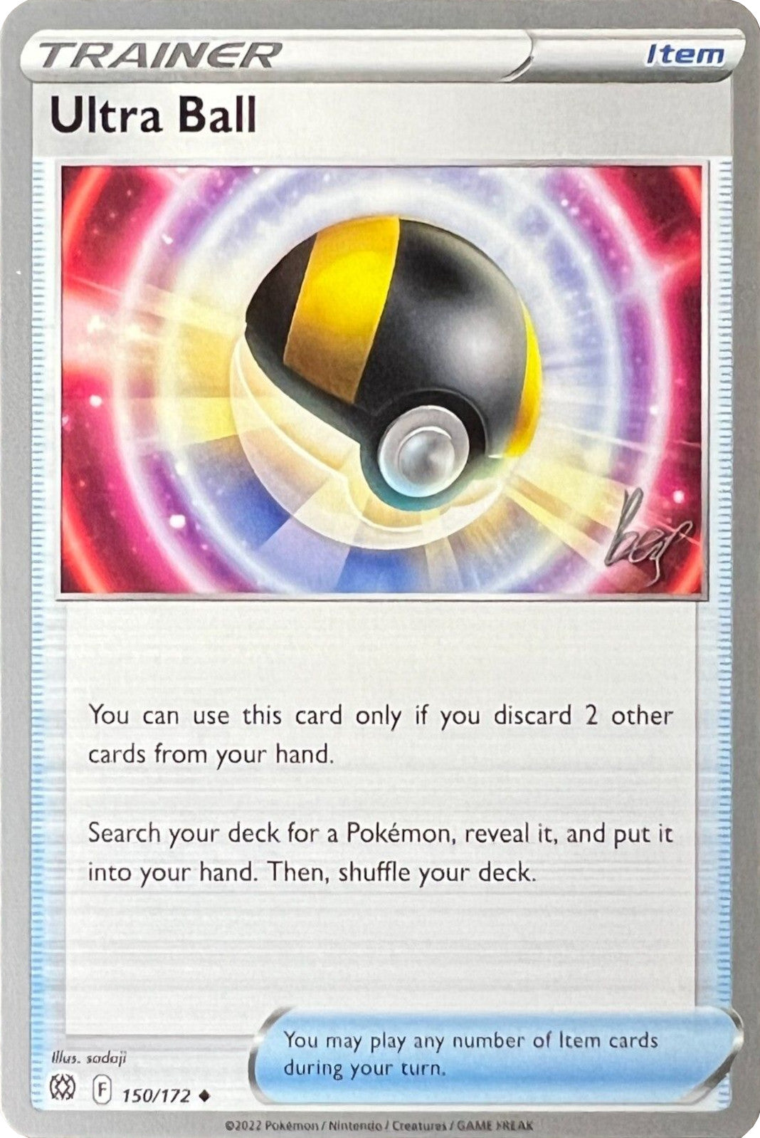 Ultra Ball (150/172) (Cheryl Again - Sebastian Lashmet) [World Championships 2022] | Odin's Place