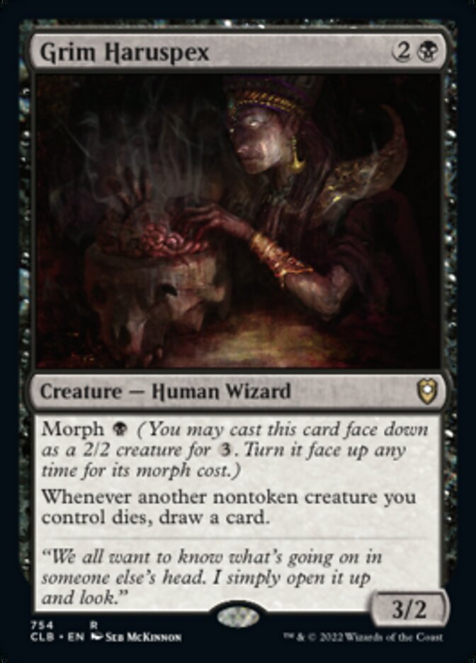 Grim Haruspex [Commander Legends: Battle for Baldur's Gate] | Odin's Place