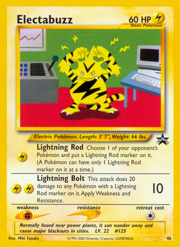 Electabuzz (46) [Wizards of the Coast: Black Star Promos] | Odin's Place