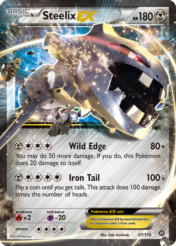 Steelix EX (67/114) [XY: Steam Siege] | Odin's Place