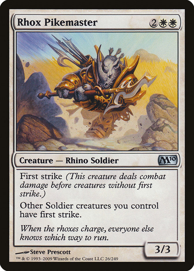 Rhox Pikemaster (26) [Magic 2010] | Odin's Place