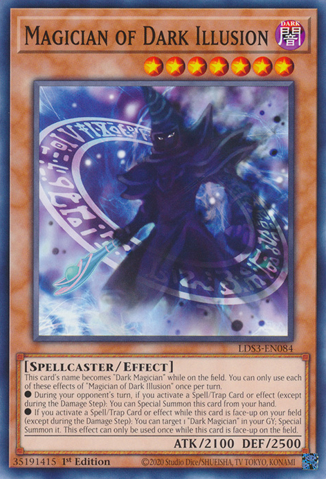 Magician of Dark Illusion [LDS3-EN084] Common | Odin's Place
