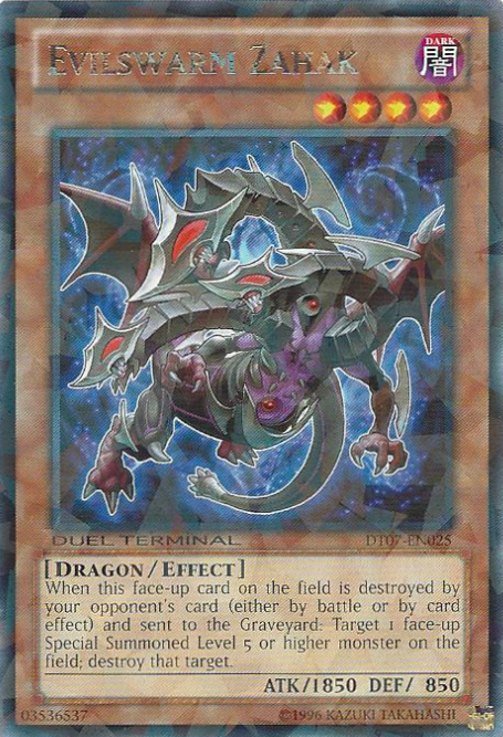 Evilswarm Zahak [DT07-EN025] Rare | Odin's Place