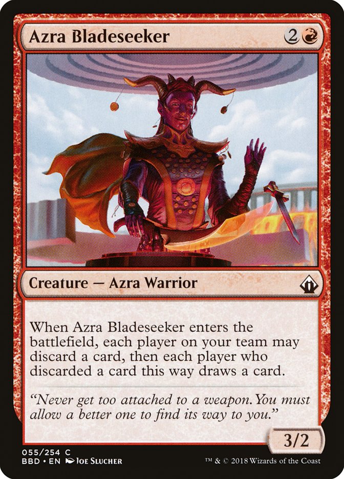 Azra Bladeseeker (55) [Battlebond] | Odin's Place
