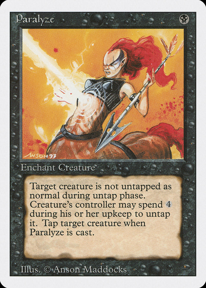 Paralyze (121) [Revised Edition] | Odin's Place