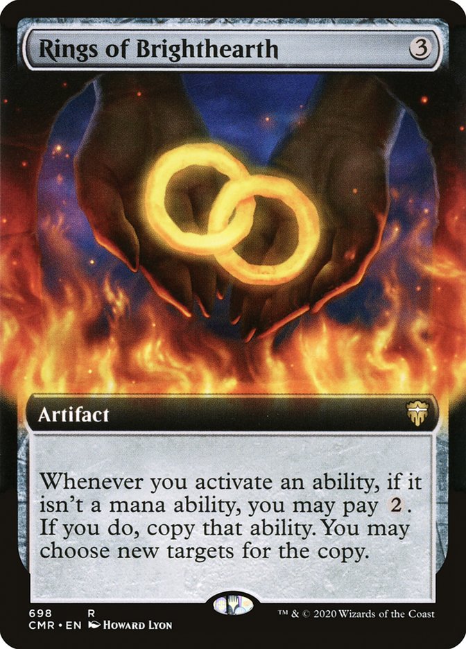 Rings of Brighthearth (Extended Art) [Commander Legends] | Odin's Place