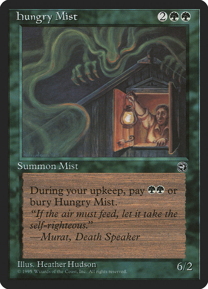 Hungry Mist (Murat Flavor Text) [Homelands] | Odin's Place