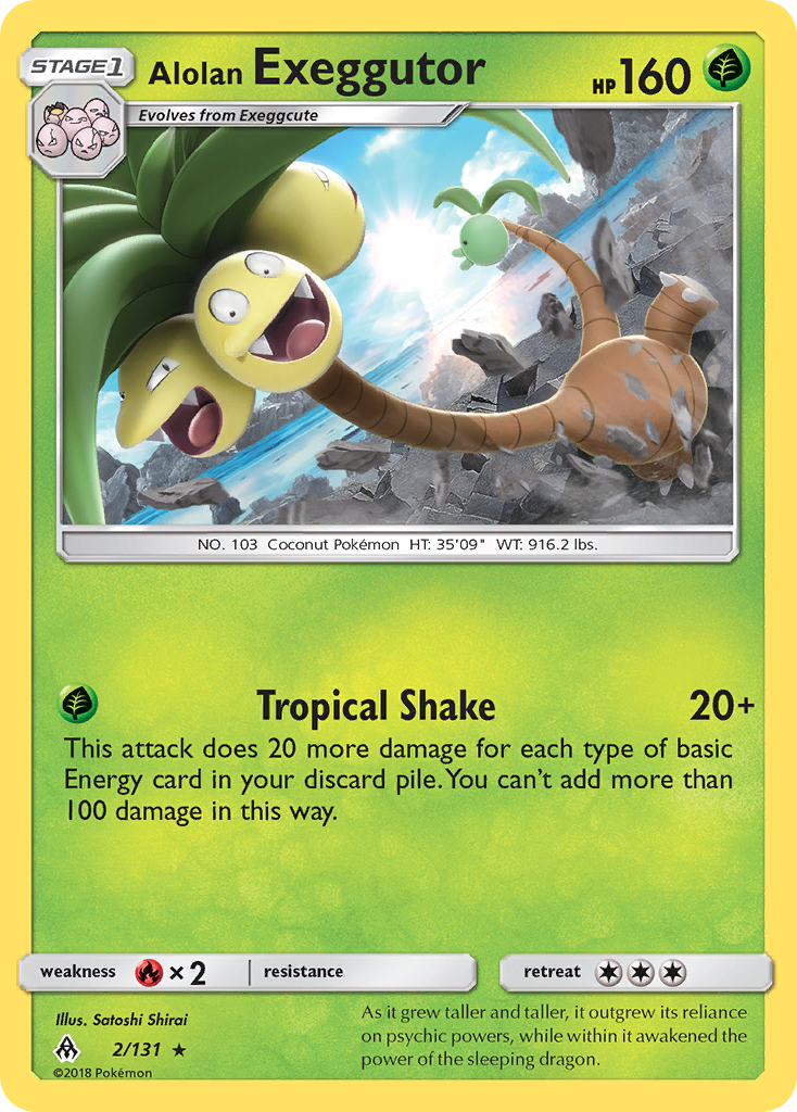 Alolan Exeggutor (2/131) [Sun & Moon: Forbidden Light] | Odin's Place