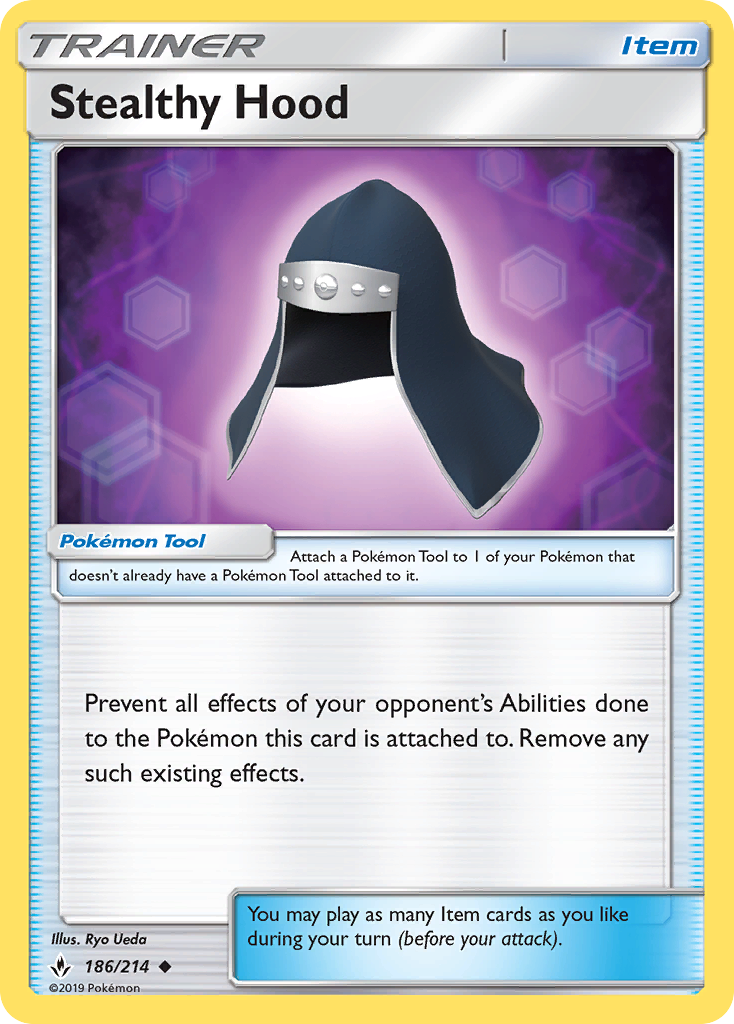Stealthy Hood (186/214) [Sun & Moon: Unbroken Bonds] | Odin's Place