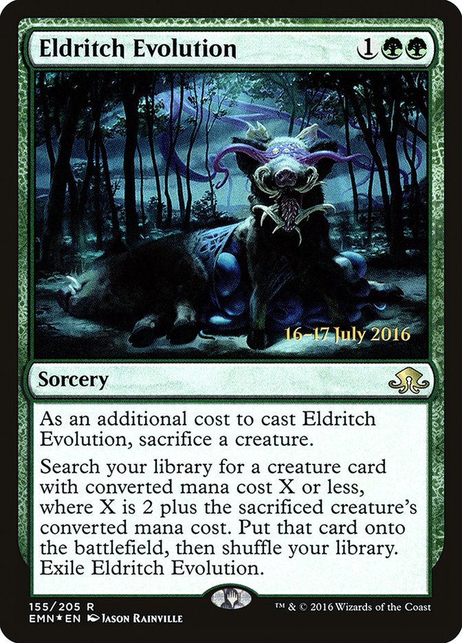 Eldritch Evolution (155) [Eldritch Moon Prerelease Promos] | Odin's Place