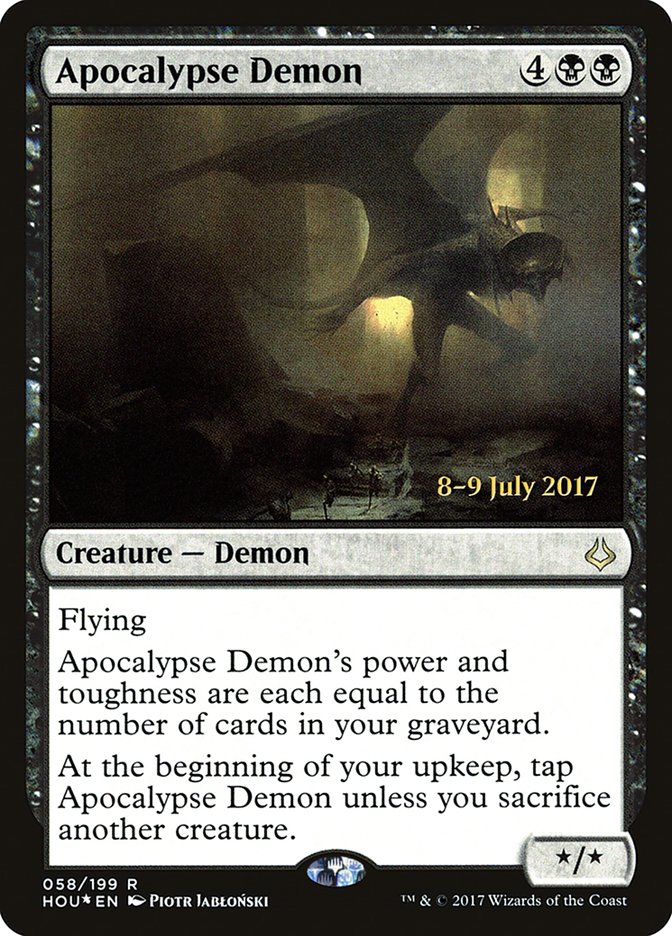 Apocalypse Demon (58) [Hour of Devastation Prerelease Promos] | Odin's Place