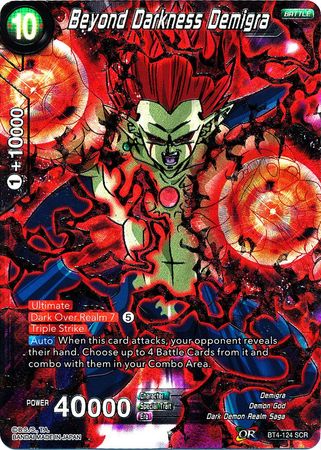 Beyond Darkness Demigra (BT4-124) [Colossal Warfare] | Odin's Place