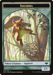 Shapeshifter (001) // Squirrel (015) Double-Sided Token [Modern Horizons Tokens] | Odin's Place