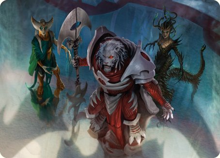 Norn's Decree Art Card [Phyrexia: All Will Be One Art Series] | Odin's Place