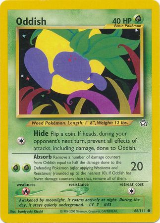 Oddish (68/111) [Neo Genesis Unlimited] | Odin's Place