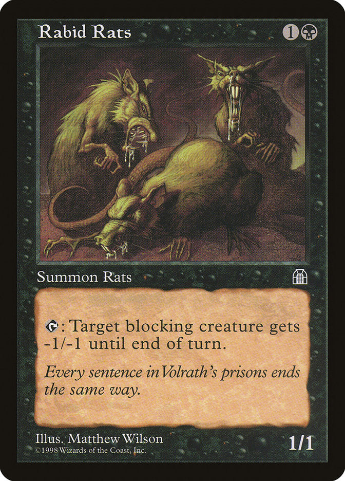 Rabid Rats (67) [Stronghold] | Odin's Place