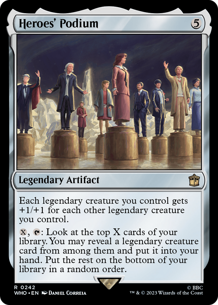 Heroes' Podium [Doctor Who] | Odin's Place