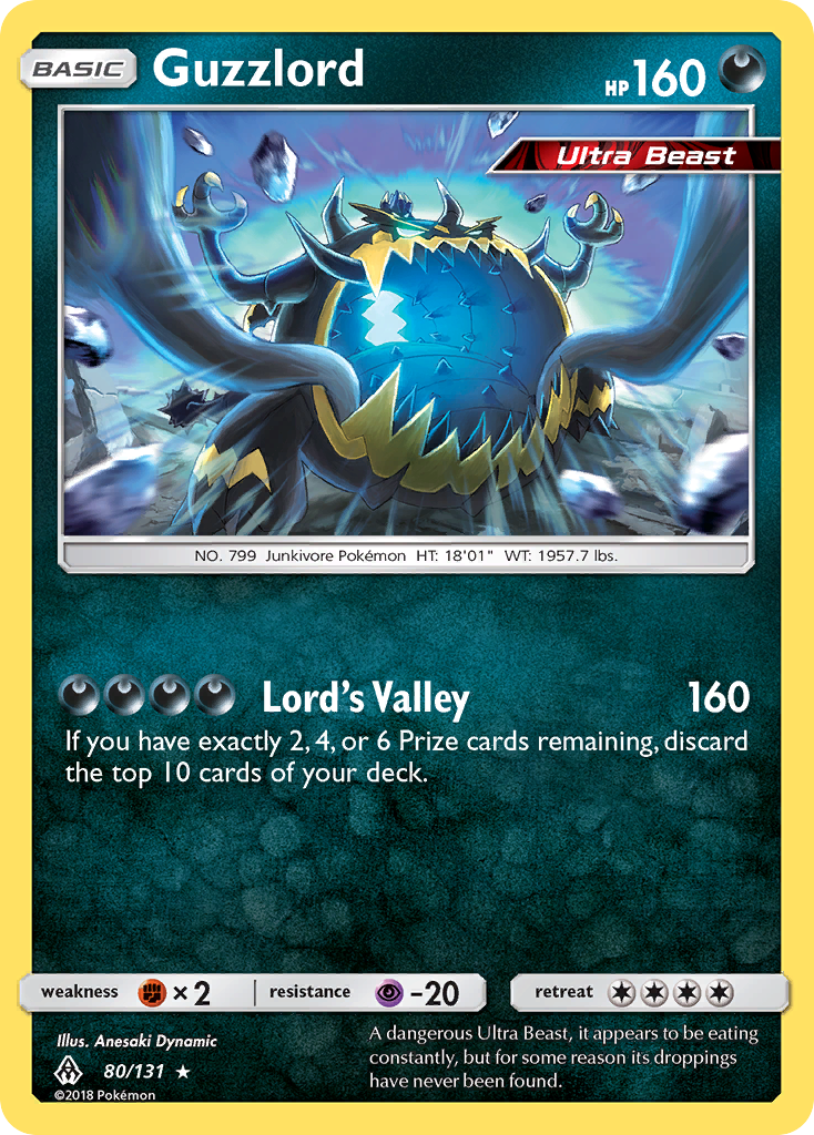 Guzzlord (80/131) [Sun & Moon: Forbidden Light] | Odin's Place