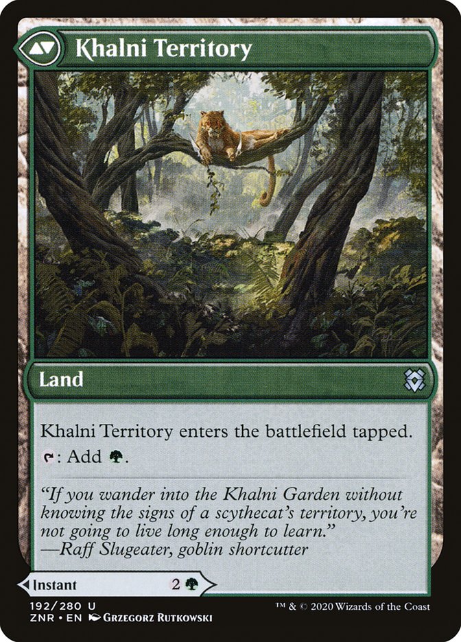 Khalni Ambush // Khalni Territory [Zendikar Rising] | Odin's Place