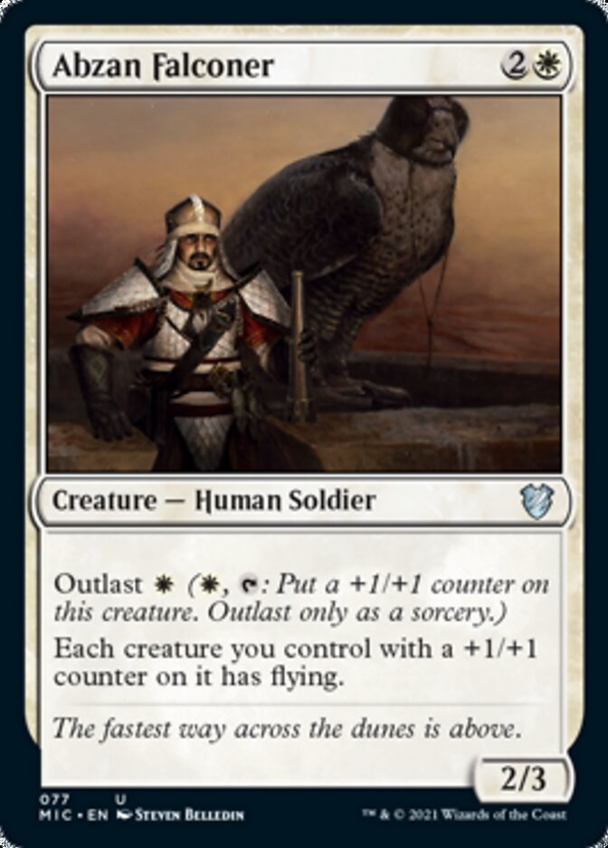 Abzan Falconer [Innistrad: Midnight Hunt Commander] | Odin's Place