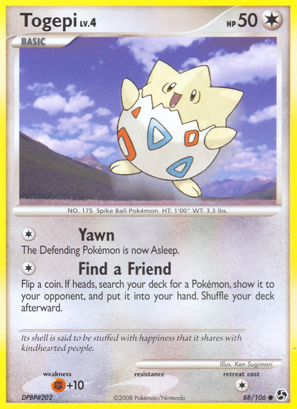 Togepi (88/106) [Diamond & Pearl: Great Encounters] | Odin's Place
