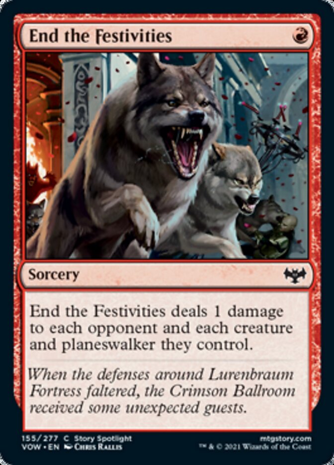 End the Festivities [Innistrad: Crimson Vow] | Odin's Place