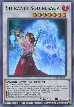 Shiranui Squiresaga [SAST-ENSP1] Ultra Rare | Odin's Place