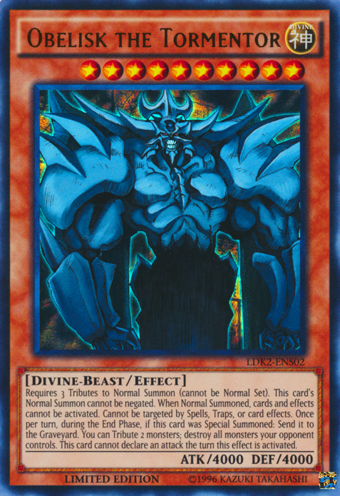 Obelisk the Tormentor [LDK2-ENS02] Ultra Rare | Odin's Place