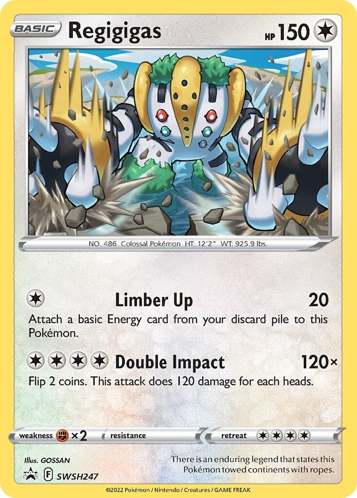 Regigigas (SWSH247) [Sword & Shield: Black Star Promos] | Odin's Place